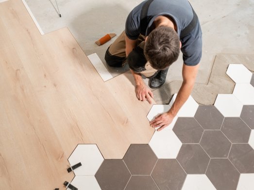 Flooring installation services in Geneseo